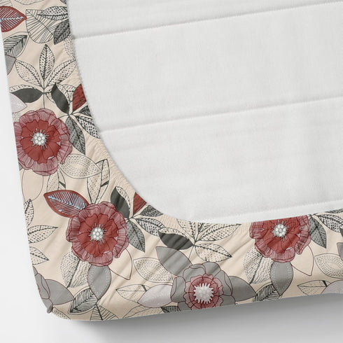 Reeva Fitted Bed Sheet Set with Pillow Covers by Florida