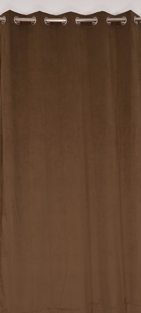 Hamilton Curtain by Florida - Curtains for Living Room Bedroom Balcony Made with Plain Holand Velvet and Solid Colors