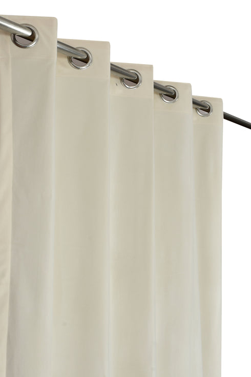 Hamilton Curtain by Florida - Curtains for Living Room Bedroom Balcony Made with Plain Holand Velvet and Solid Colors