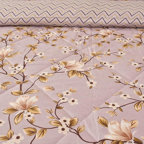 Reeva by Florida Microfibre All Season 150 GSM Reversible Double Bed Comforter