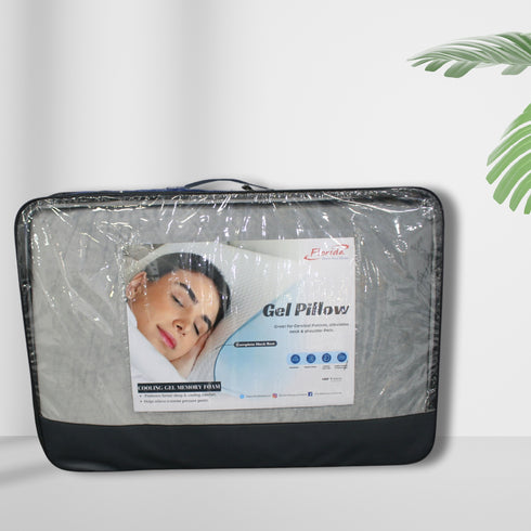 Best Memory Foam Pillow with Rexine Bag - Super Soft Sleeping Pillow