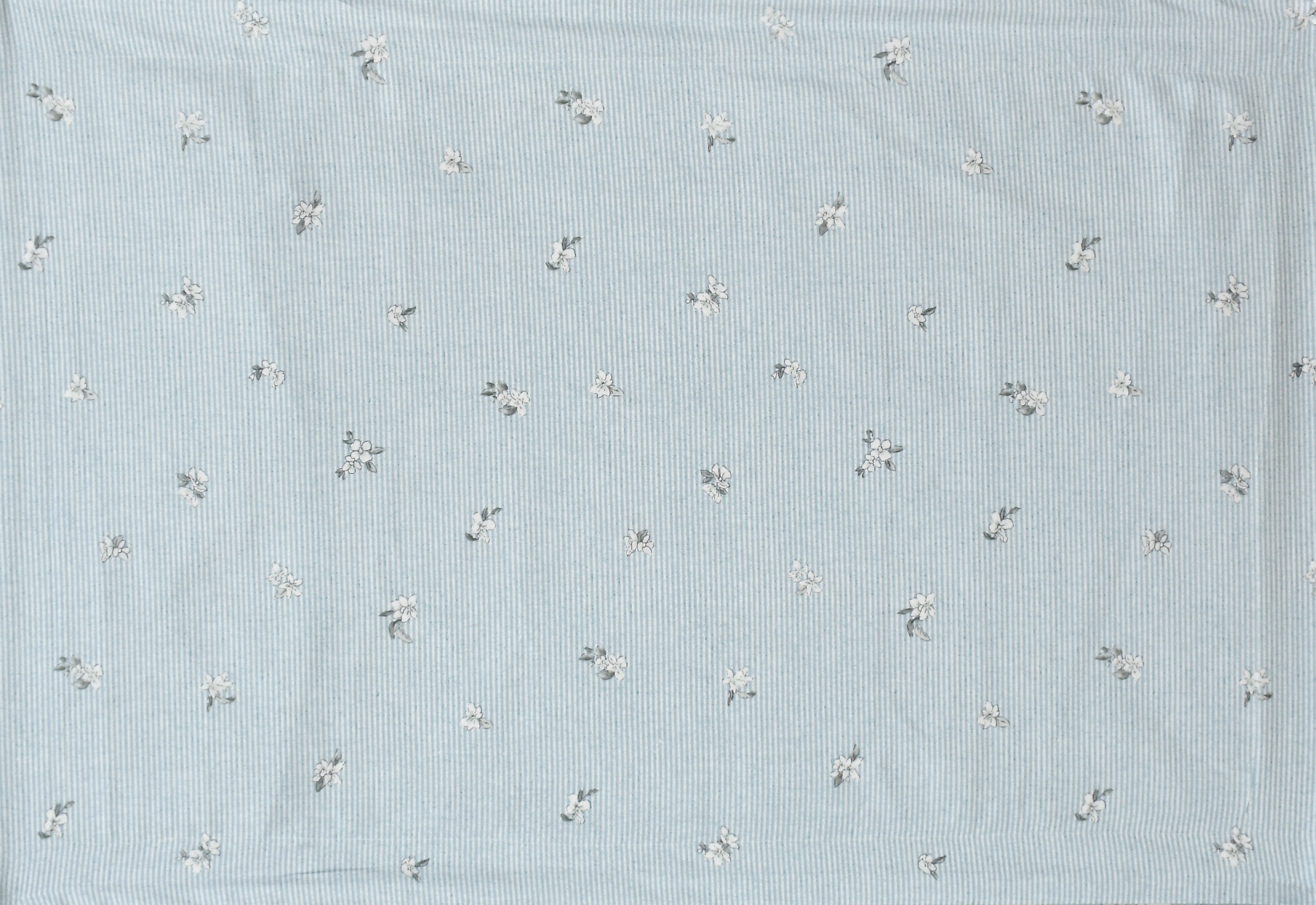 Vision Fitted Bedsheet with 2 King Size Pillow Cover for Double Bed