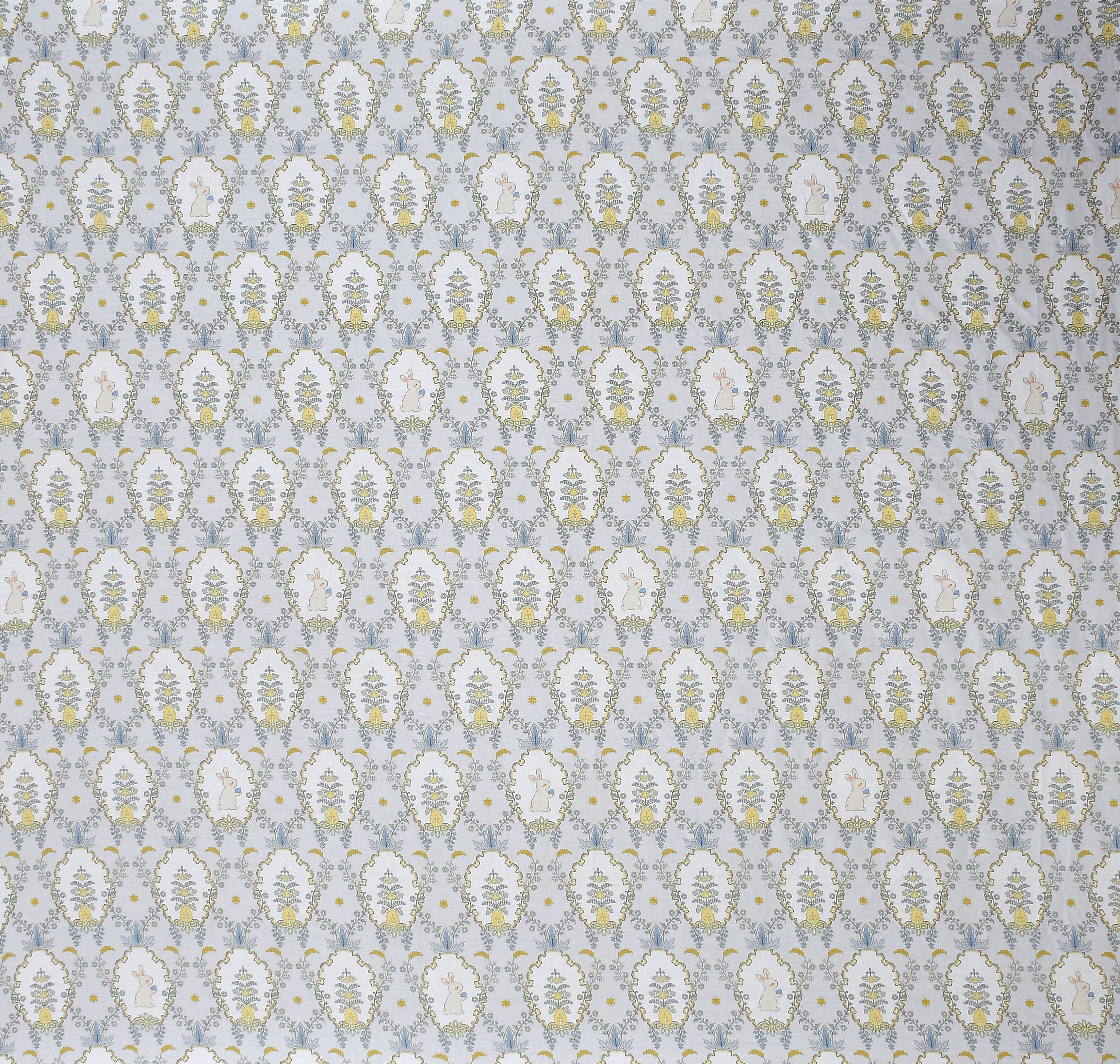 Vision Fitted Bedsheet with 2 King Size Pillow Cover for Double Bed