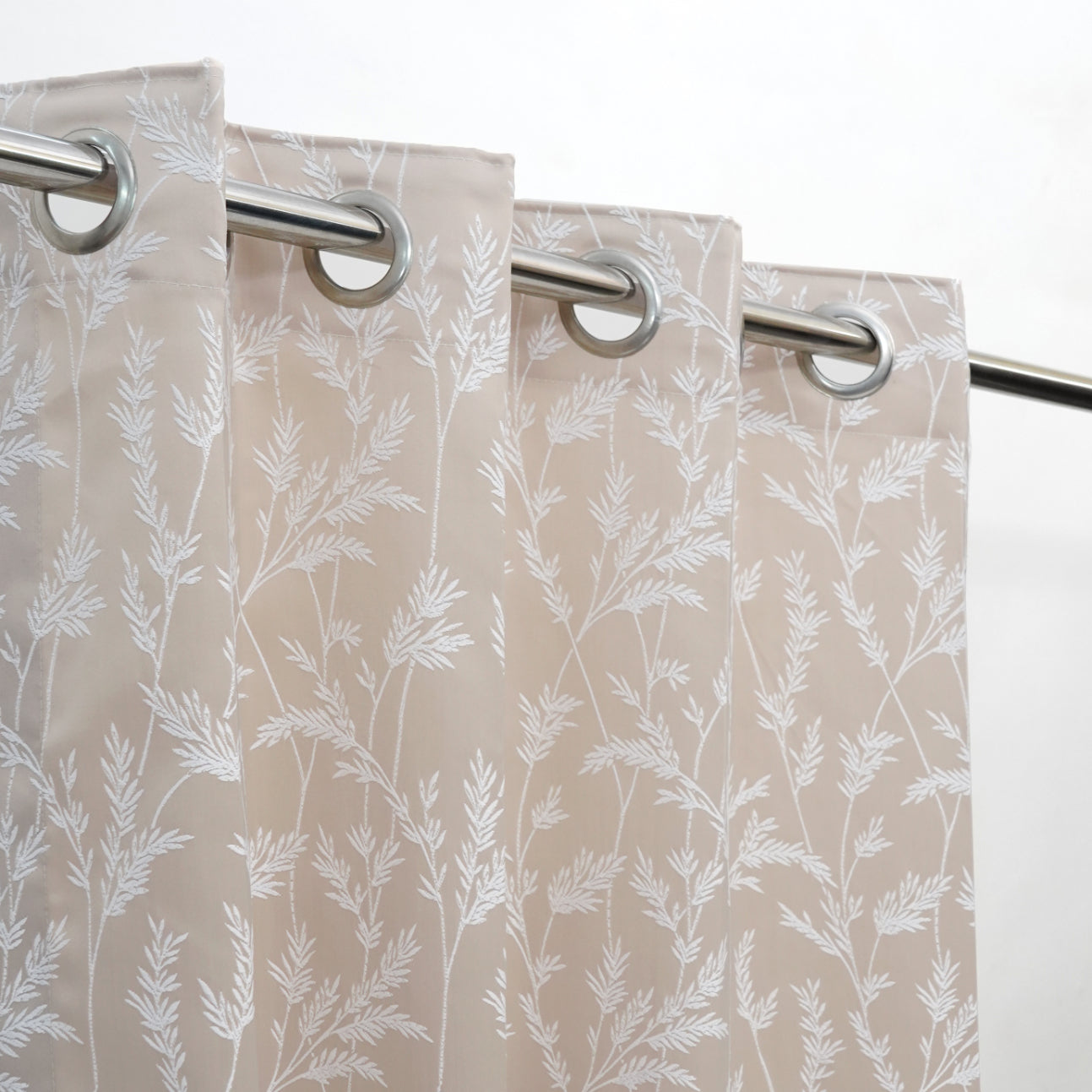 Pearl Curtain by Florida - Curtains For Living Room Bedroom Balcony Made of 100% Polyester and Embroidery